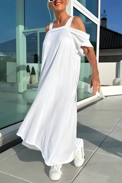 Nova™ | Abito Estivo Lungo Off-Shoulder