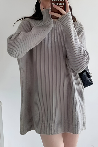 Fina™ | Top in maglia casual a caduta libera