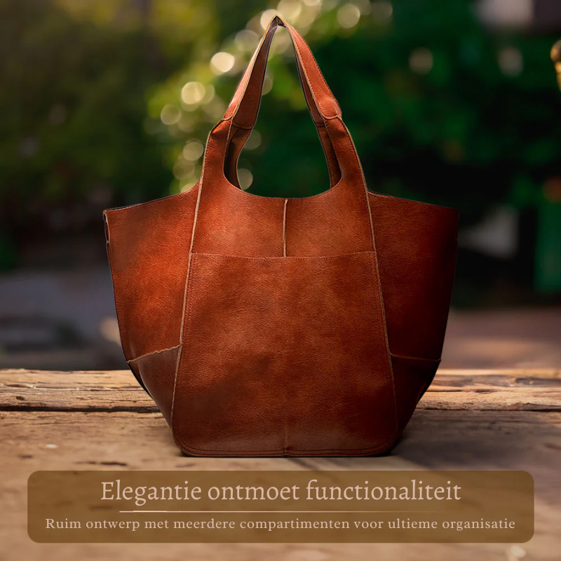 L'eleganza senza tempo di Laura | Borsa Vintage in Pelle Vegana