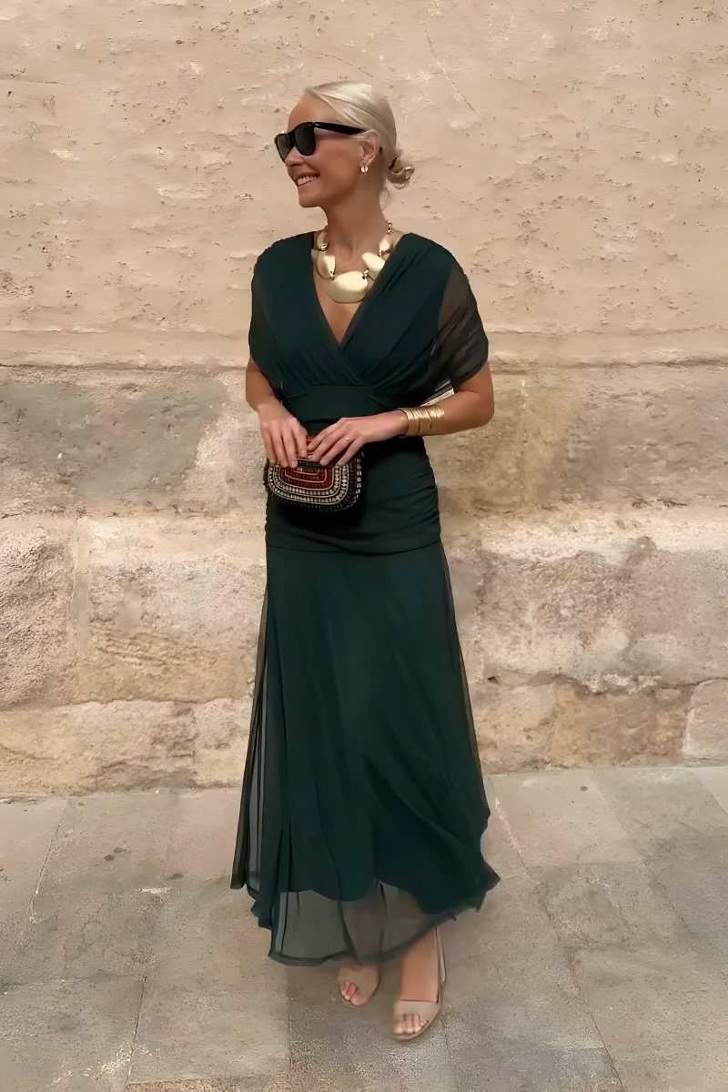 Yalena™ | Elegante vestito maxi floreale