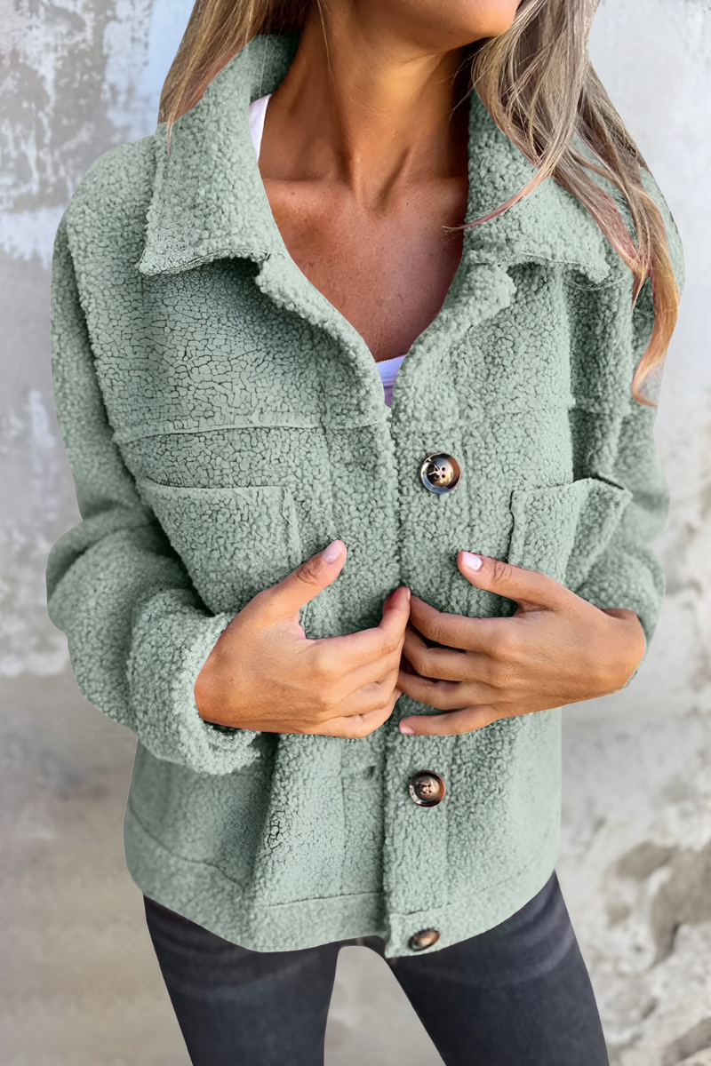 Rina™ | Giacca teddy casual calda