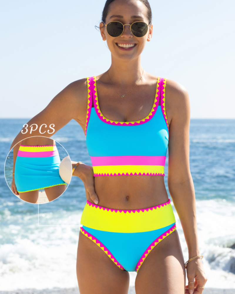 Kiki™ | Bikini a controllo della pancia in 3 pezzi