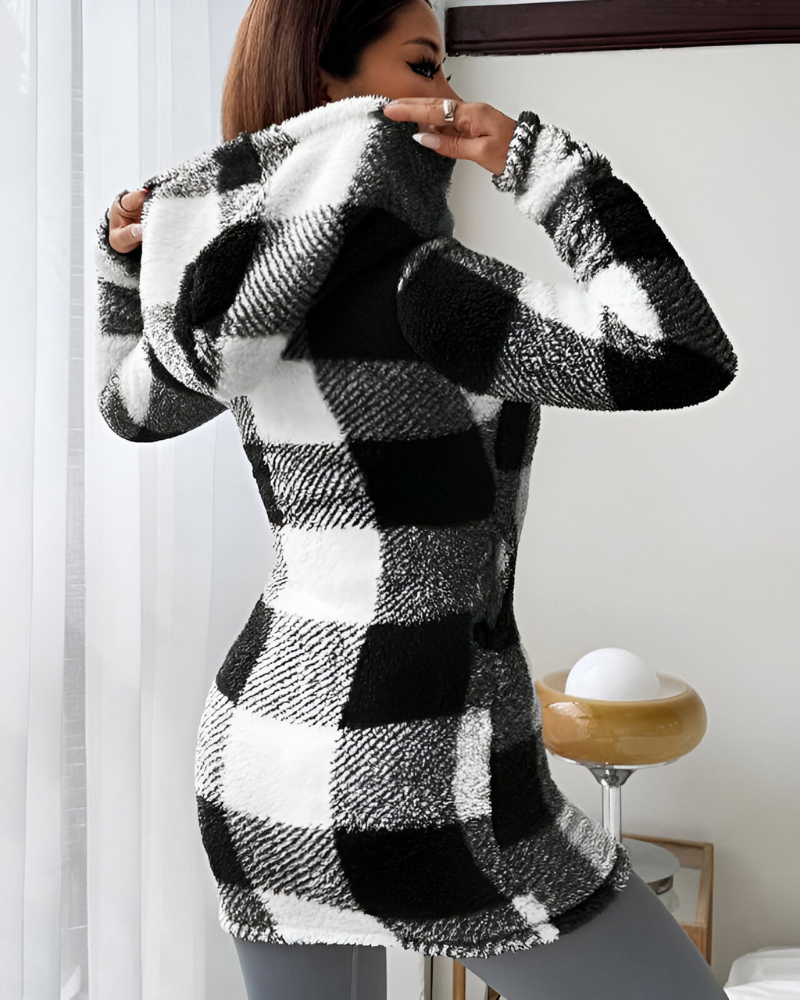 Zari™ | Giacca Moderna Calda con Cappuccio