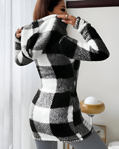 Zari™ | Giacca Moderna Calda con Cappuccio