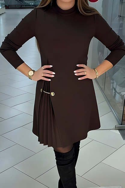 Cora™ | Elegante Minidress Plissettato