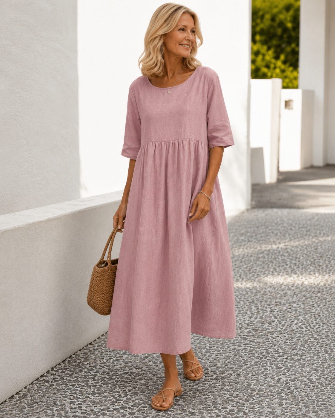 Lina™ | Abito Comodo Camuffa Pancia