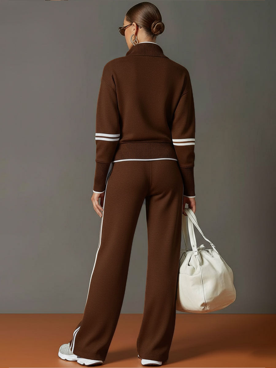 Maïa™ | Set Lounge Relaxed a Due Pezzi con Zip