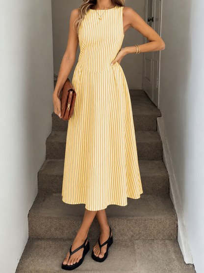 Denise™ | Elegante Abito Midi Camuffa Pancia
