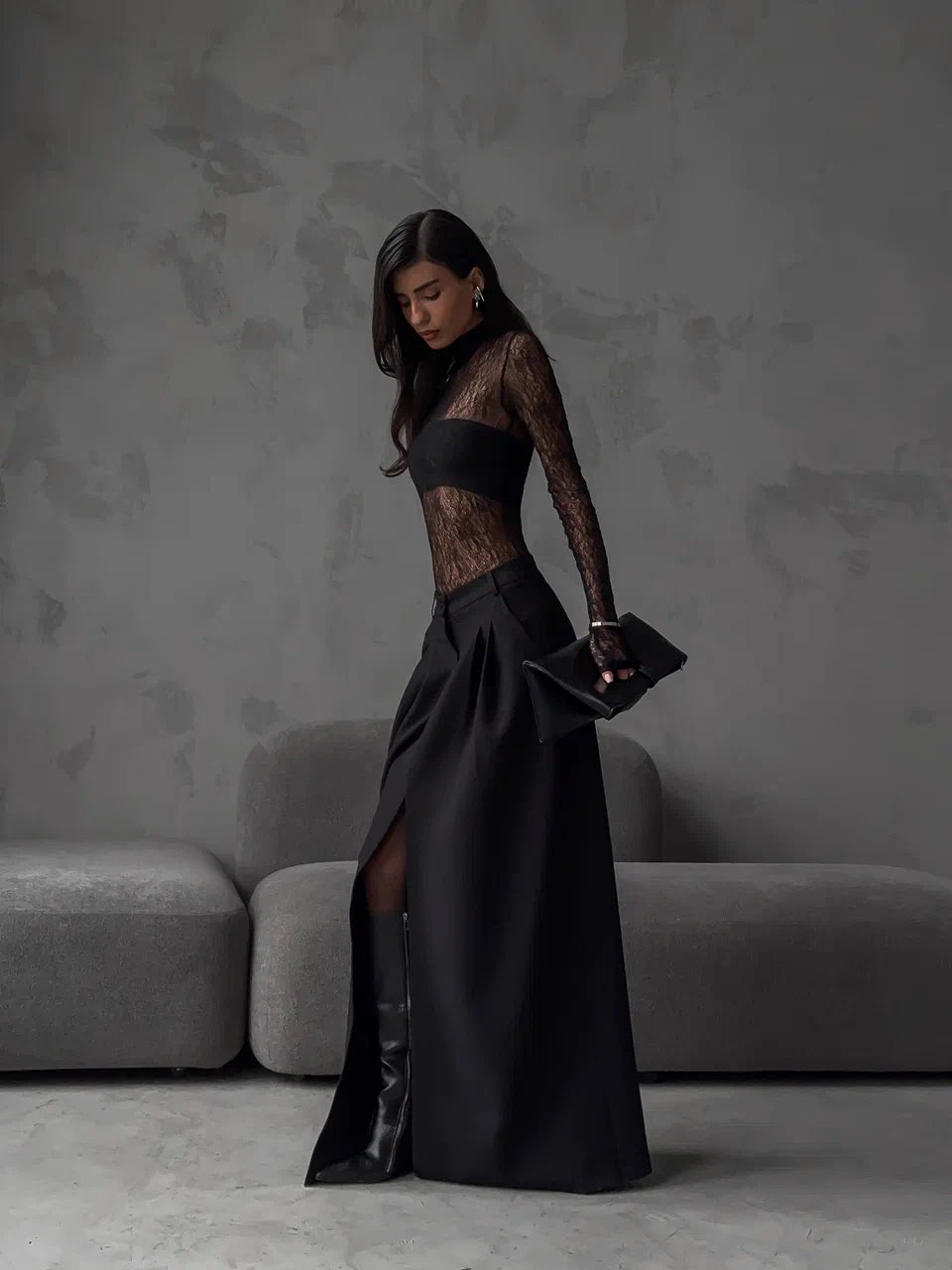 Lioréa™ | Gonna lunga plissettata chic
