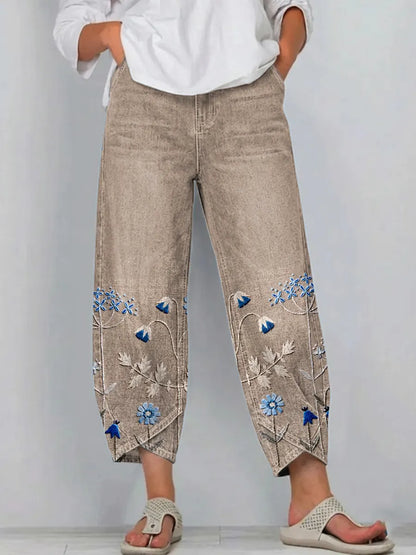 Aven™ | Pantaloni Casual Ricamati