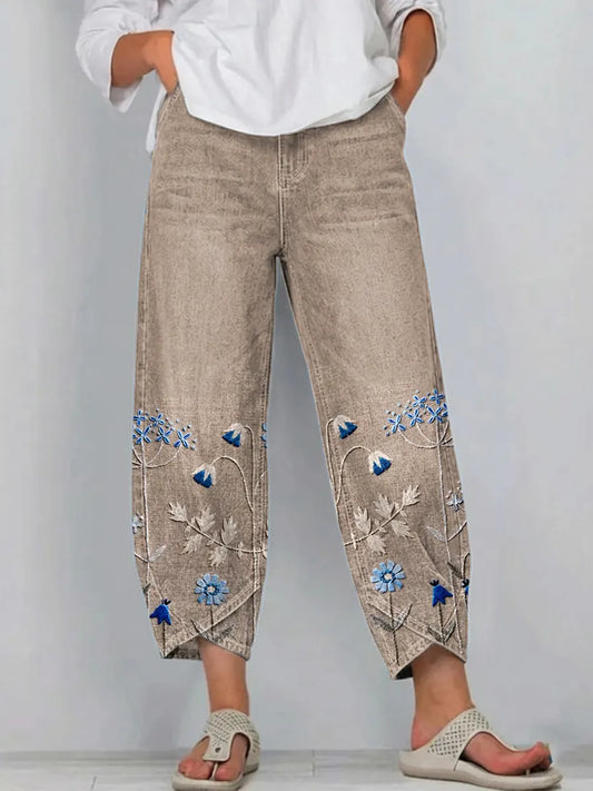Aven™ | Pantaloni Casual Ricamati