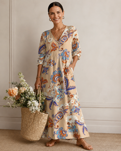 Emma™ | Vestito Midi Camuffa Pancia