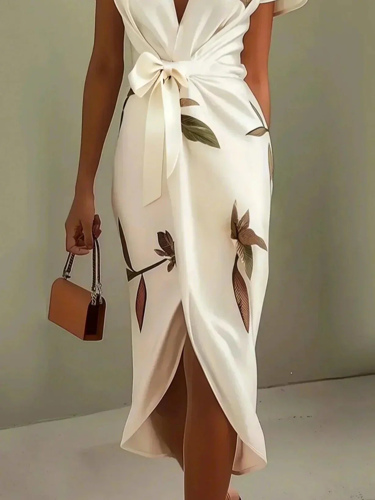 Noa™ | Abito Midi Moderno con Cintura