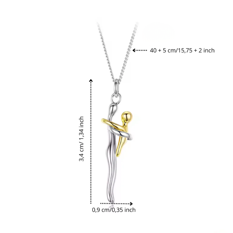 Lior™ | Collana simbolica dell'abbraccio d'amore