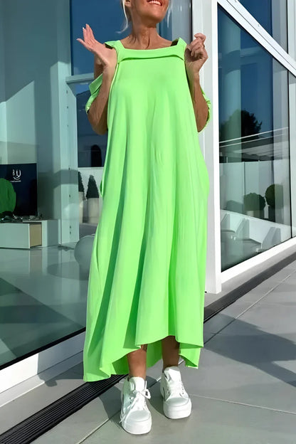 Nova™ | Abito Estivo Lungo Off-Shoulder