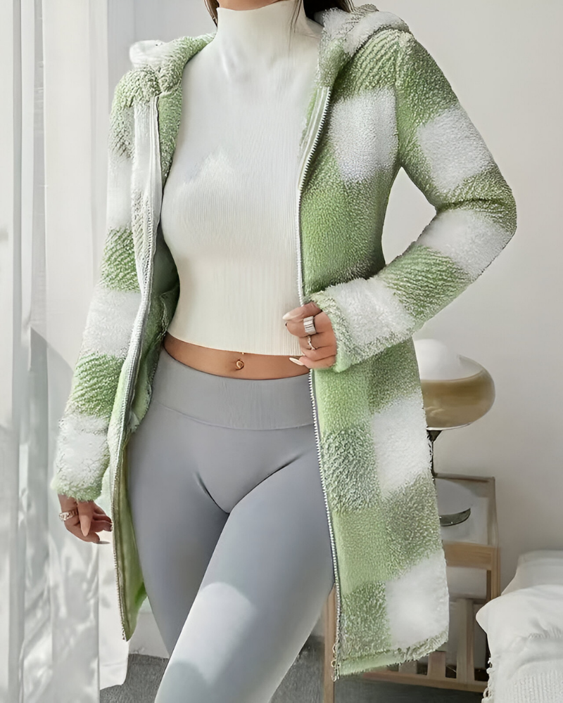 Zari™ | Giacca Moderna Calda con Cappuccio