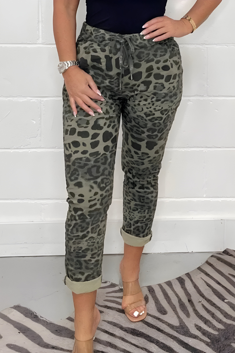 Laryn™ | Pantaloni jogger camouflage casual