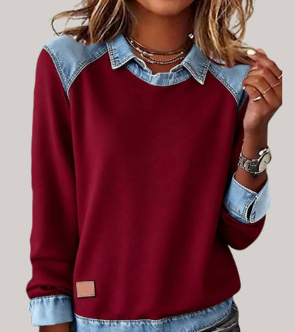 Nomi™ | Maglione Denim Confortevole