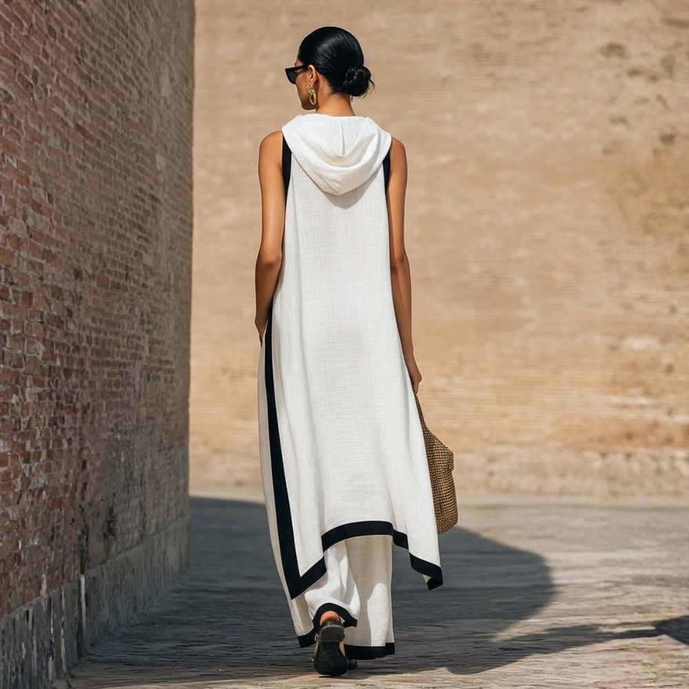 Jovanne™ | Elegante Set in Lino a Due Pezzi