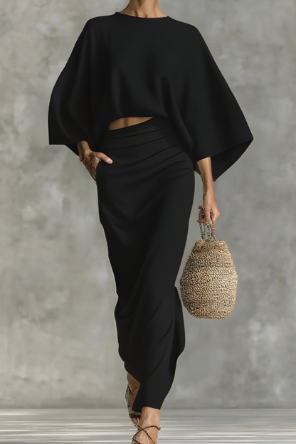 Elara™ | Set top e gonna drappeggiati e chic