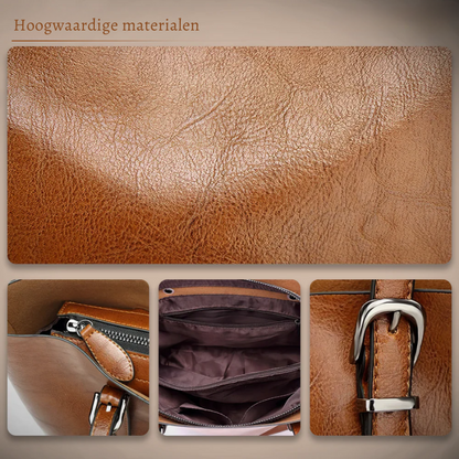Favorito di Nicole | Borsa a Spalla Vintage in Pelle Vegana