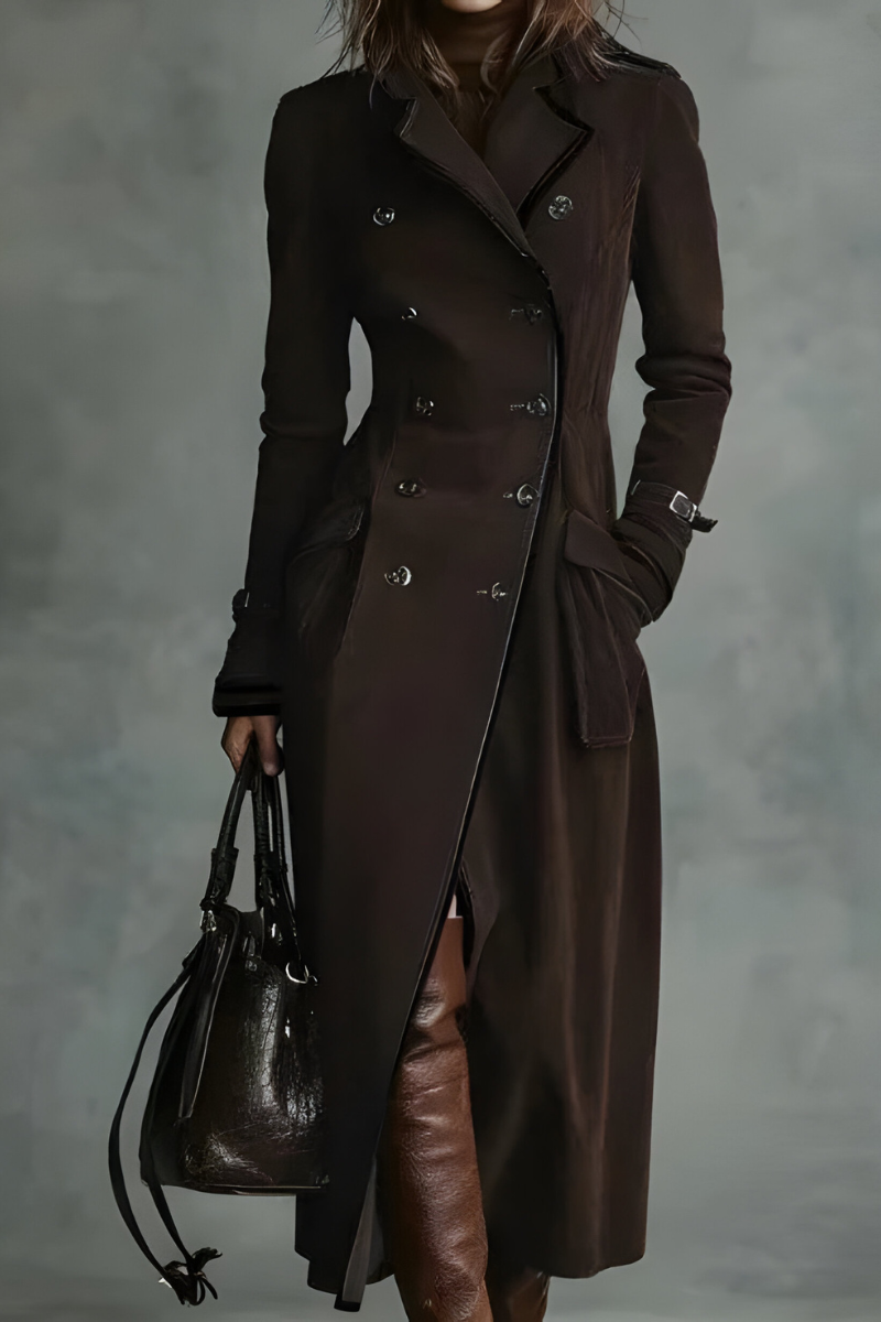 Mara™ | Giacca Lunga Elegante e Sottile