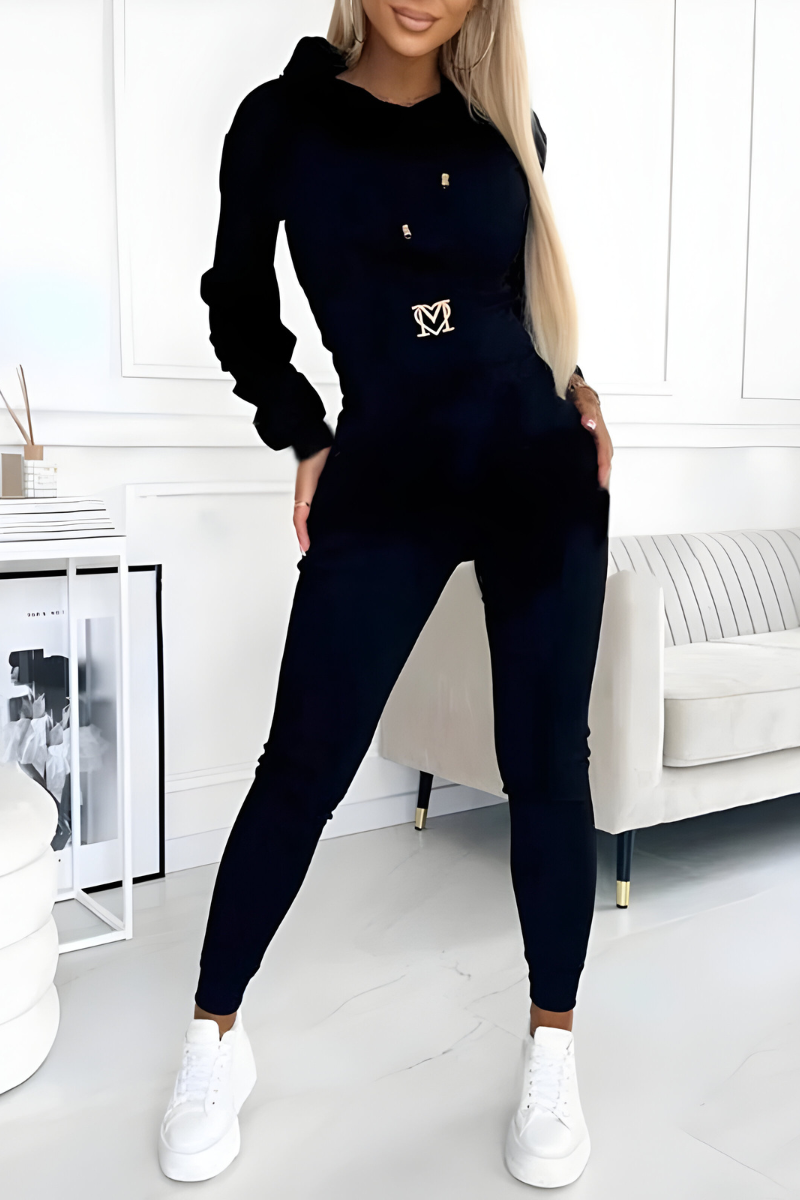 Nova™ | Set jogger elegante a vita alta