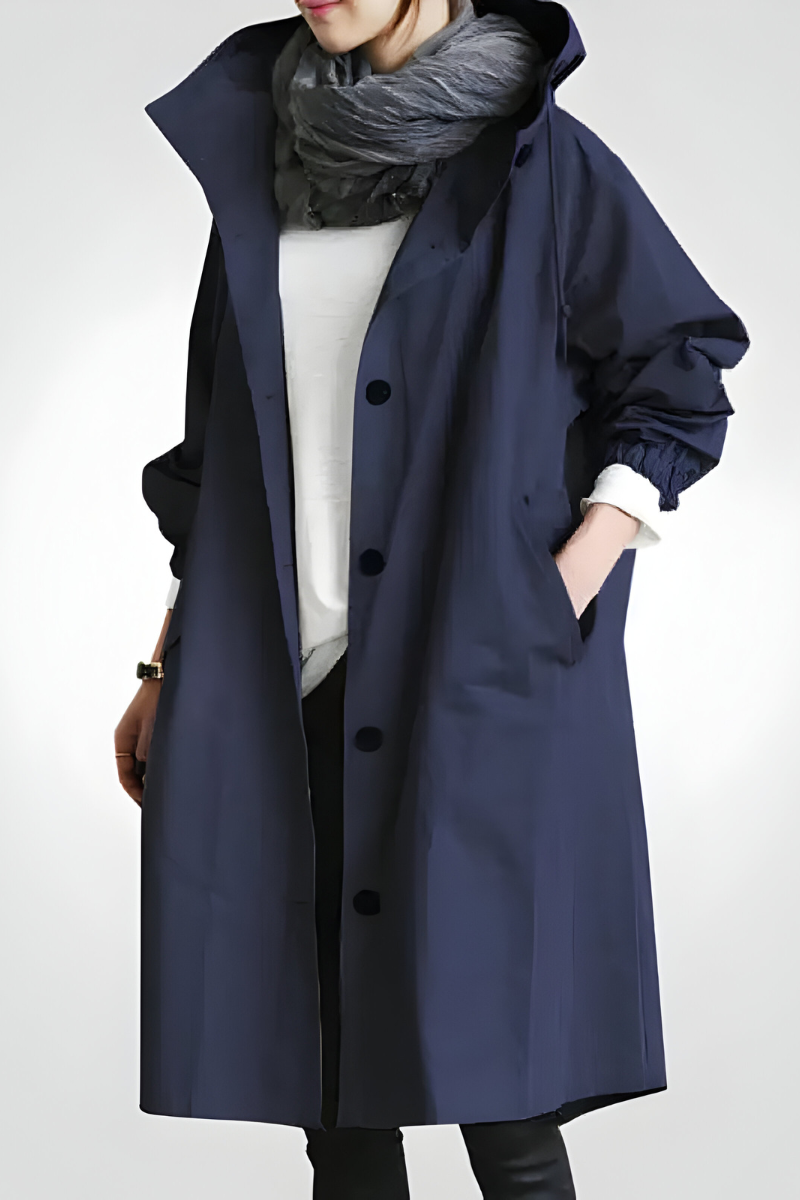 Léa™ | Elegante Giacca Antivento e Impermeabile per l'Autunno