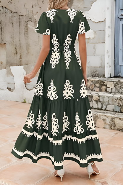 Lisa™ | Abito Maxi Boho Senza Maniche