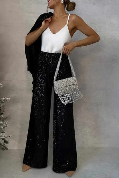 Zami™ | Elegante Set Due Pezzi con Paillettes