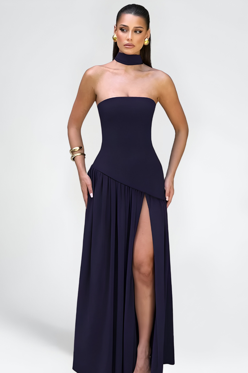 Saphy™ | Abito da sera elegante con spacco