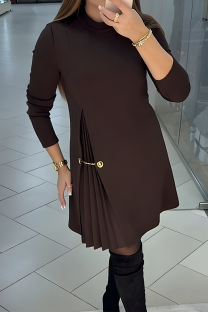 Cora™ | Elegante Minidress Plissettato