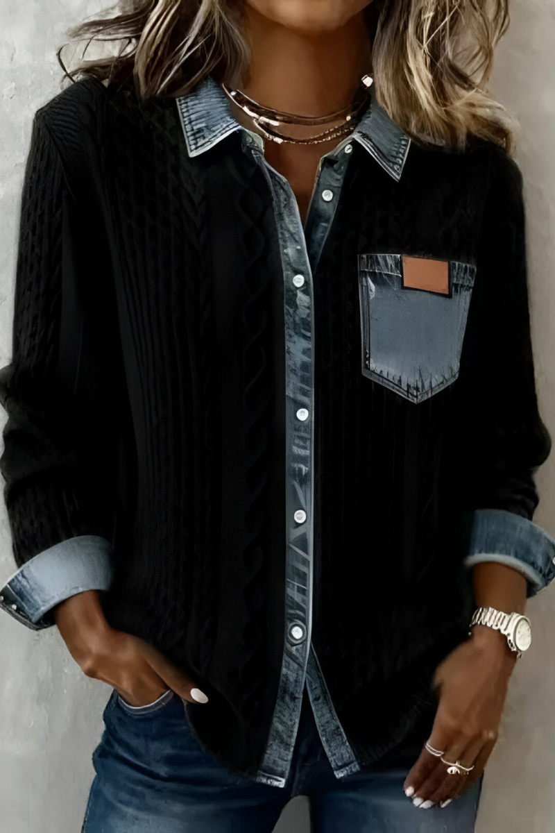 Selo™ | Blusa in Denim Confortevole