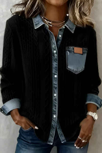 Selo™ | Blusa in Denim Confortevole