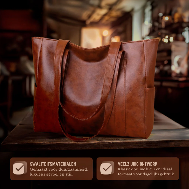 L'Eleganza Senza Tempo di Martha | Borsa Classica in Pelle Vegana
