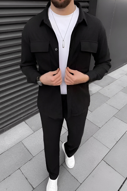 Nilo™ | Set Coordinato Casual a Costine