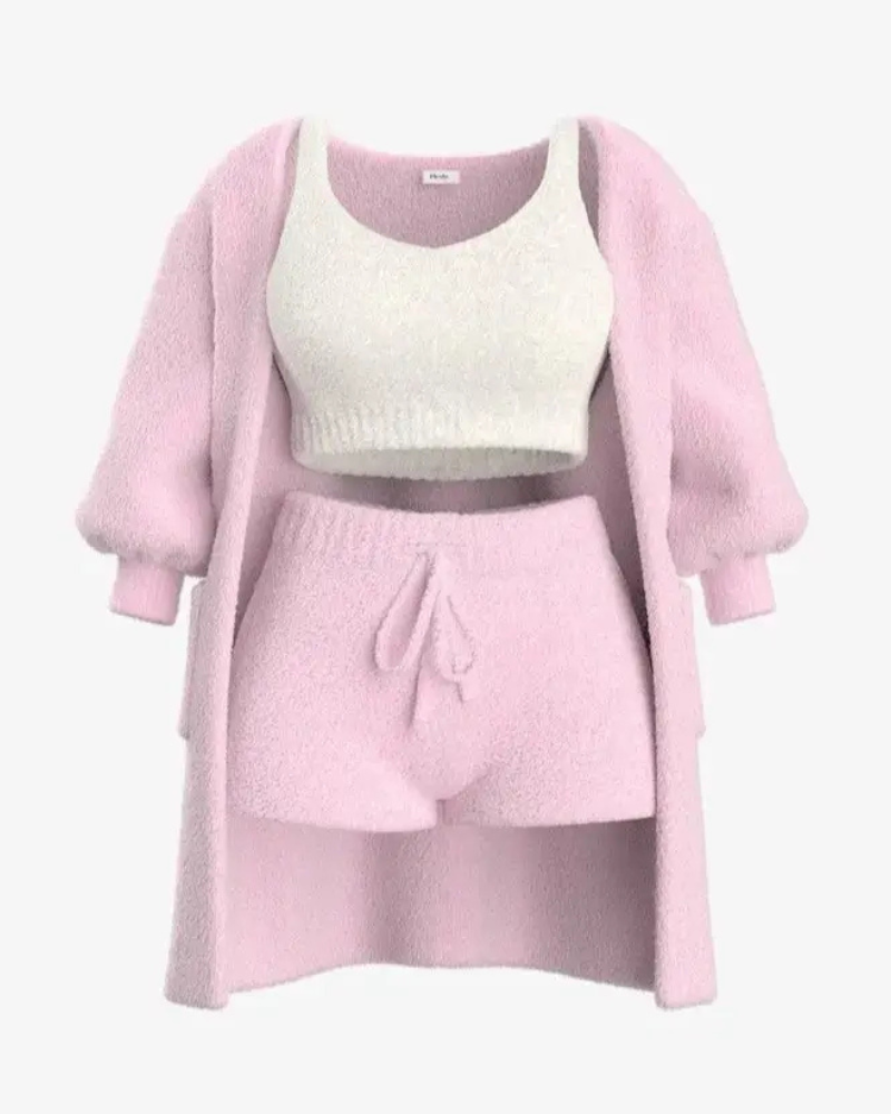 Lucia’s™ | Comodo Set di Pigiama a 3 Pezzi