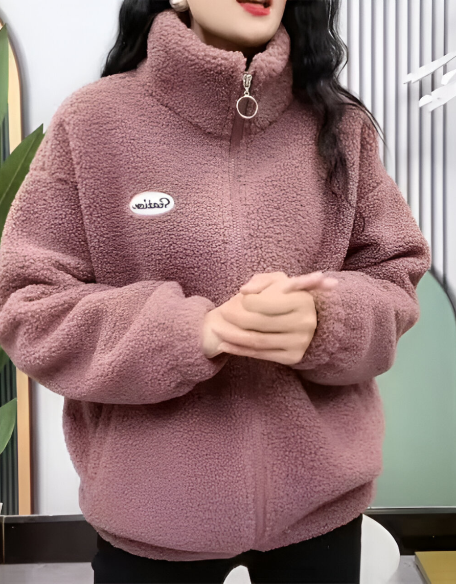 Tiziana™ | Giacca con zip calda e spessa