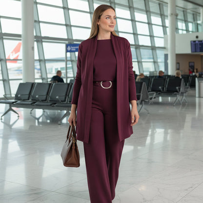 Amira™ | Lusso e Comodo Completo da Donna a Tre Pezzi