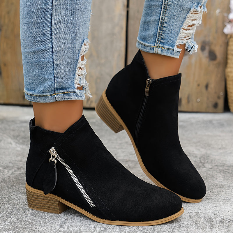 Lona™ | Stivaletti alla caviglia in suede eleganti