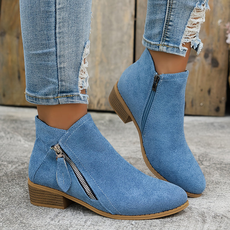Lona™ | Stivaletti alla caviglia in suede eleganti
