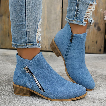 Lona™ | Stivaletti alla caviglia in suede eleganti