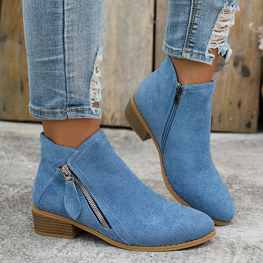 Lona™ | Stivaletti alla caviglia in suede eleganti
