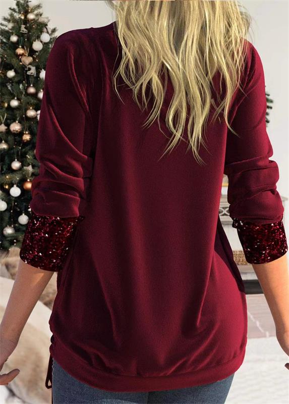 Tess™ | Top Sequin Tuxedo dal taglio sciolto