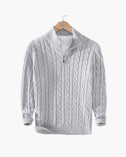 Eamon™ | Maglione classico a mezza zip