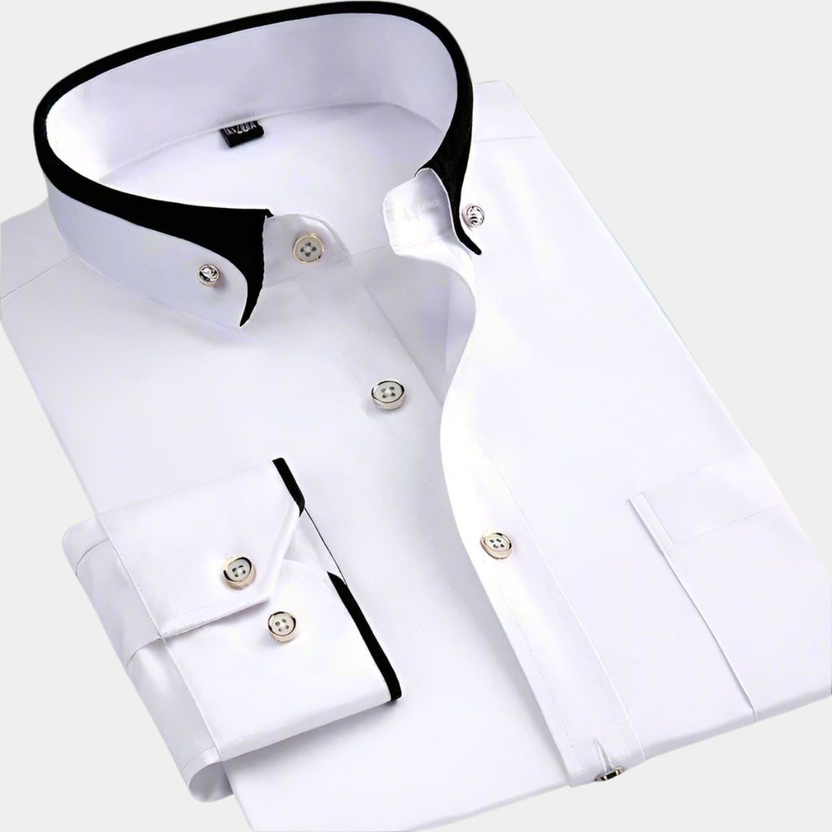 Don | Camicia Classica per Uomini con Maniche Lunghe