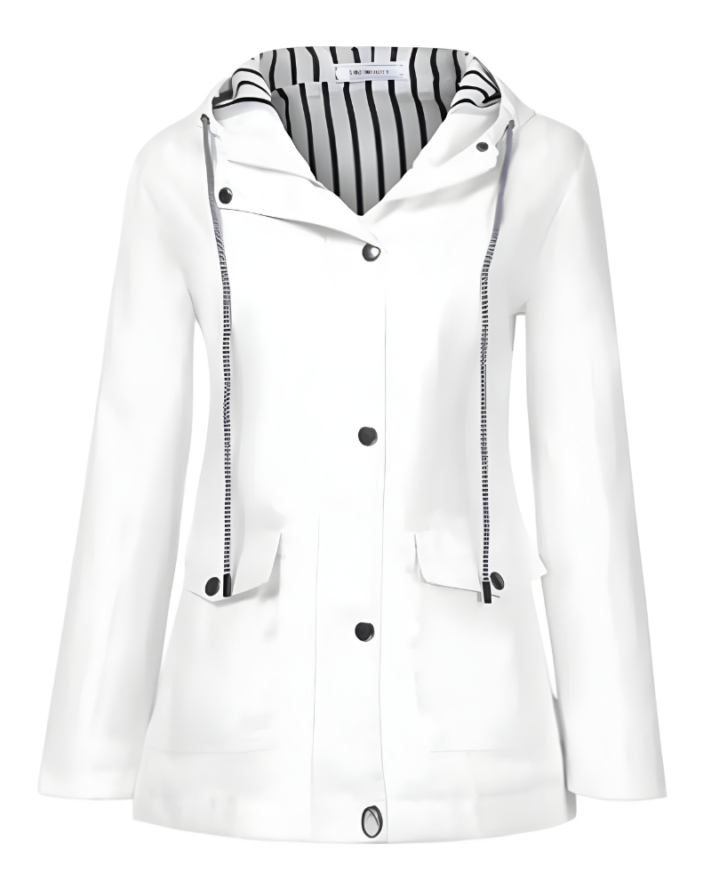 Tessa™ | Elegante Giacca Antivento e Impermeabile Autunnale