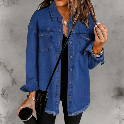 Kian™ | Giacca di Jeans Casual con Bottoni