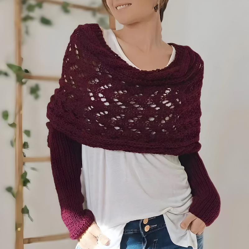 Saren™ | Sciarpa Calda Lavorata a Maglia
