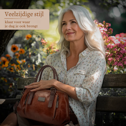 Silke’s Luxe Statement | Borsa Timeless in Pelle Vegan
